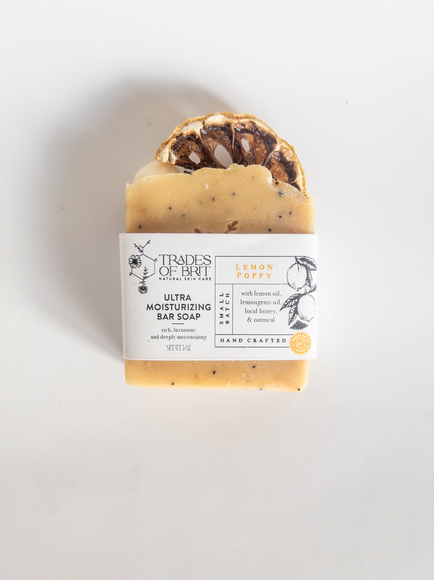 Lemon Poppy Soap Bar