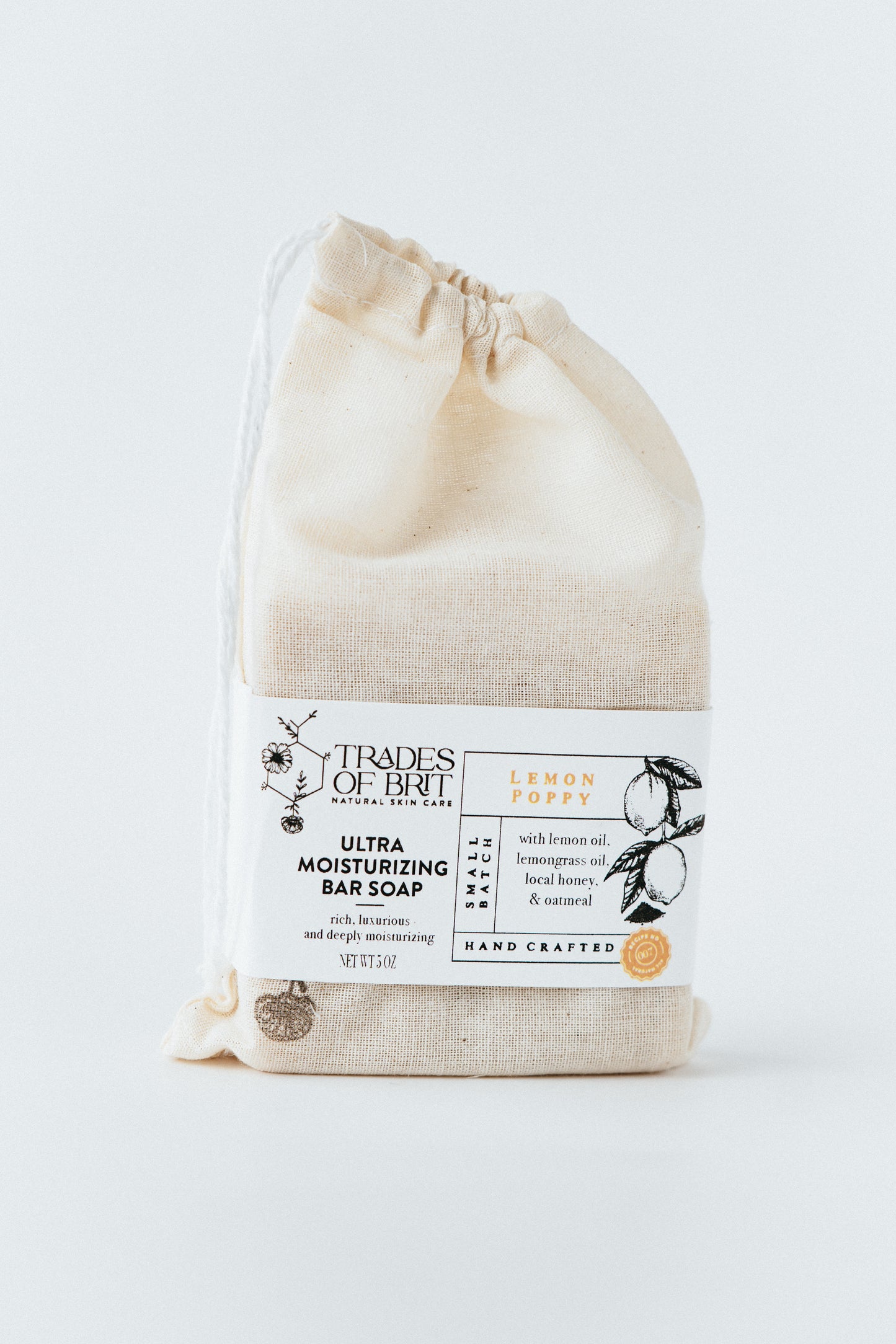 Lemon Poppy Soap Bar