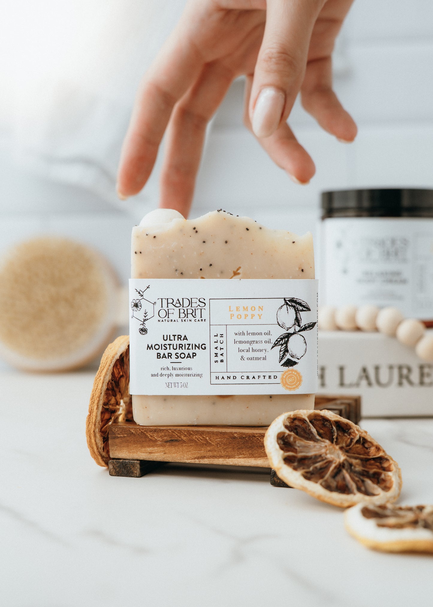 Lemon Poppy Soap Bar