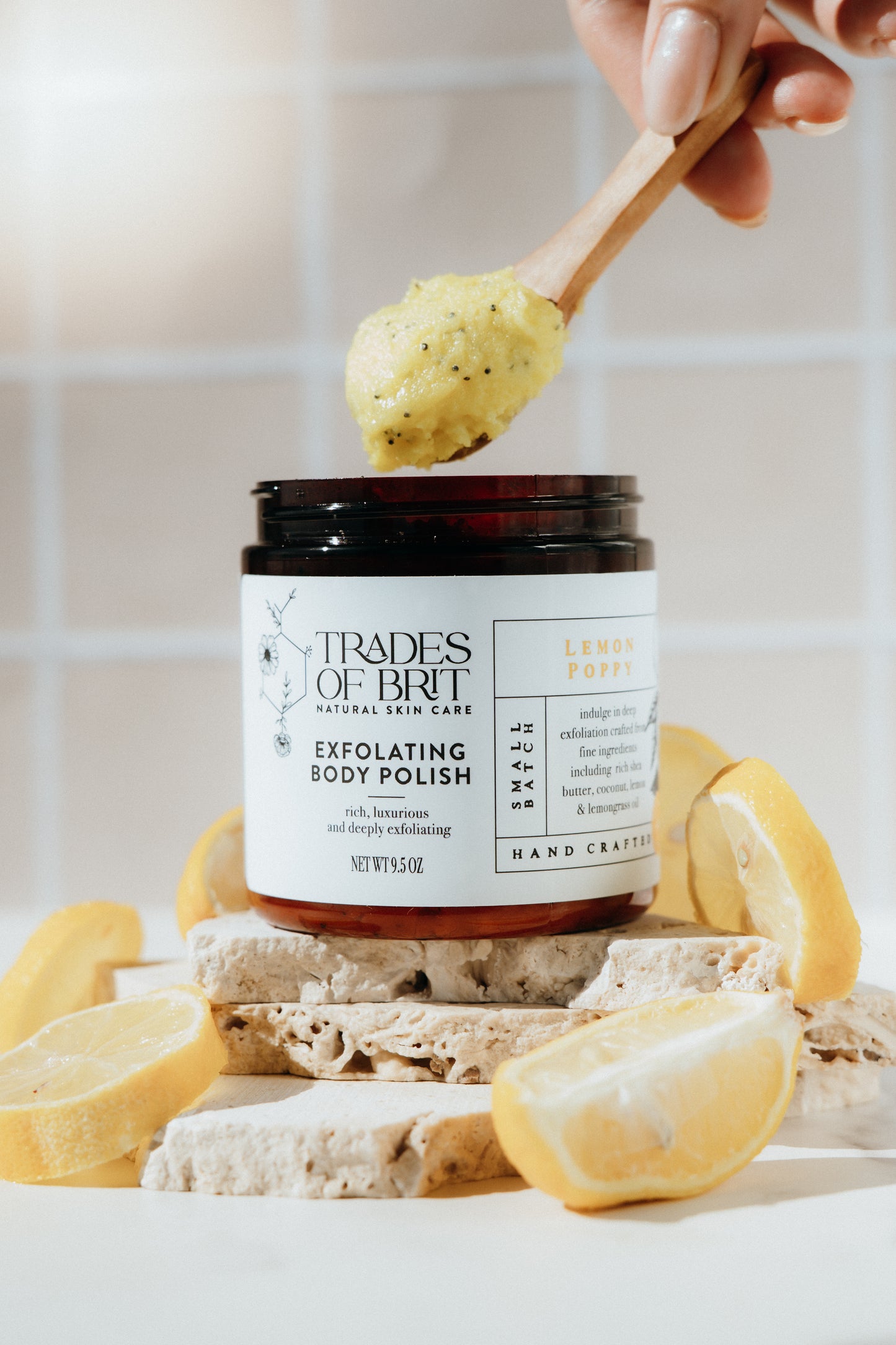 Lemon Poppy Body Polish
