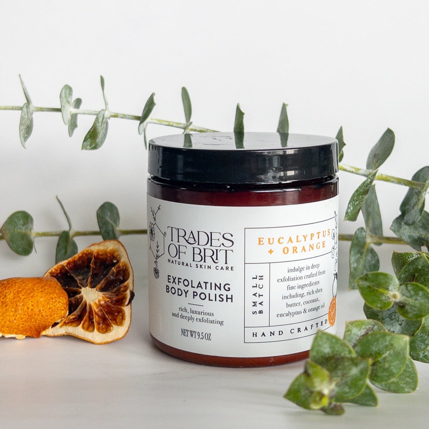 Eucalyptus + Orange Body Polish