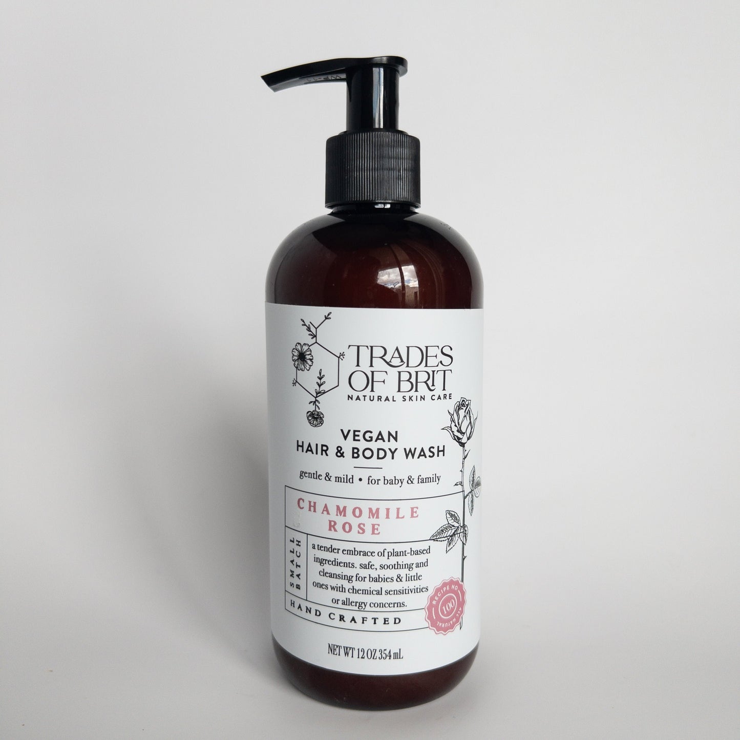 Chamomile Rose Body Wash