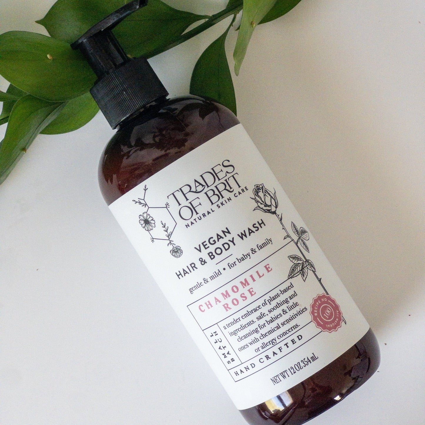 Chamomile Rose Body Wash