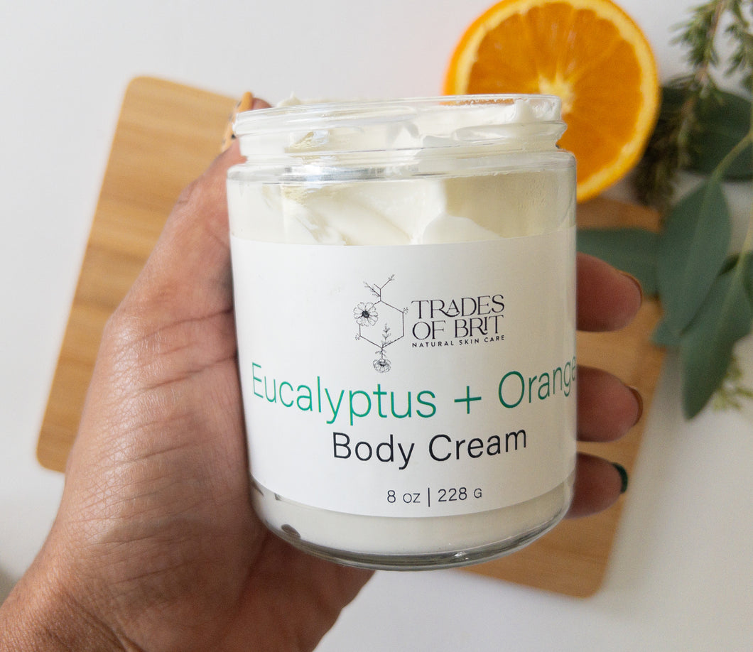 Eucalyptus + Orange Body Cream